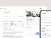 Onglet Collected Info d'une fiche Google Business Profile affichant les informations recueillies