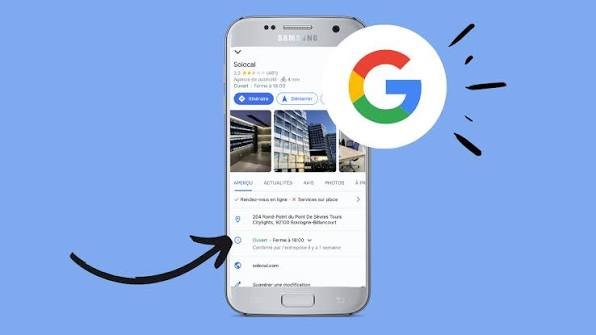 recherche locale sur mobile avec une réponse générée par intelligence artificielle