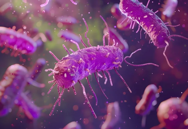 Bactéries en gros plan, image du parasite SEO qui tire parti de l’autorité d’un site hôte